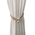 Curtain Binding Rope Creative Pearl Binding Rope Light Luxury Living Room Decoration Home And Daily Use. 