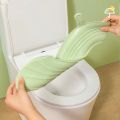 2Pc/set Waterproof Toilet Seat Cover Closestool Mat Washable Bathroom Accessories Pure Color Soft Toilet Seat Cushion Universal.