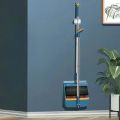 Kitchen office new folding broom dustpan set household cleaning tools non-stick hair dry wet dual-use broom folding set. 
