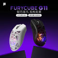 FURYCUBE G11 Tri-Mode Wireless Mouse PAW3311 Lightweight Honeycomb Design RGB Backlit Gaming Mouse For PC Gamer. 
