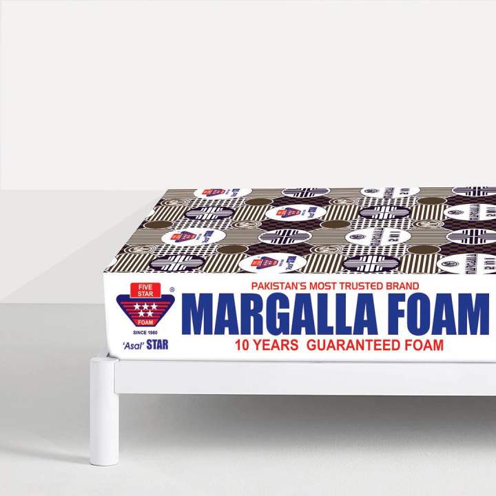 Margalla 2 in 1 is a dual-sided mattress designed according to comfortable sleep needs along with a safe and hygienic sleep experience. The mattress has two features foam layers, a firm support layer on one side and a soft comfort layer on the other. It c