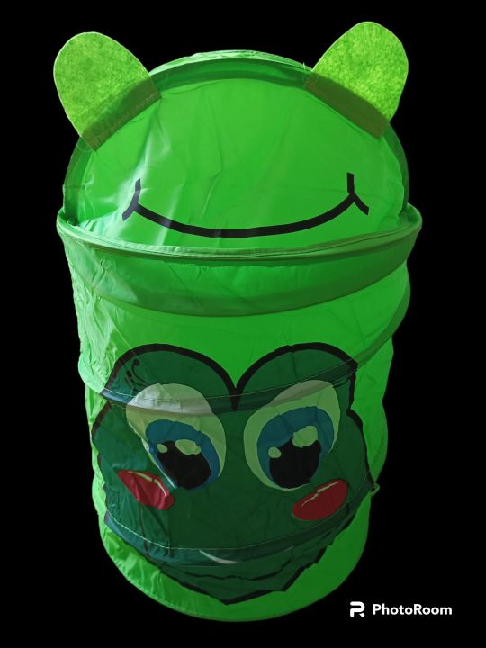 foldable parachute laundry basket