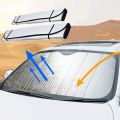 Car Sunshade Front Rear Window Curtain Shade Sun Protector Windshield Visor Cover Foldable Baby Car Retractable UV Protection. 