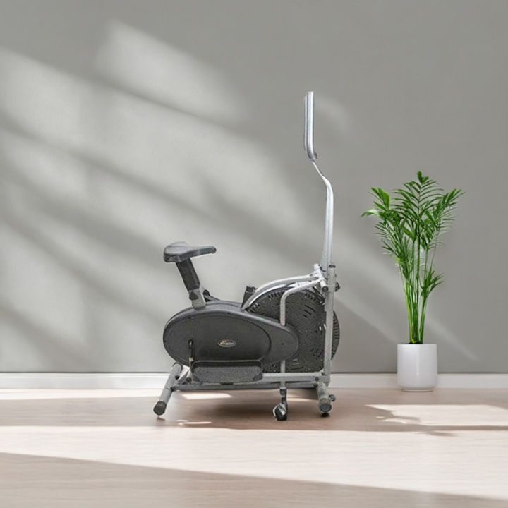 ORB16 Upright Exercise Fan Cycle - Silver and Grey