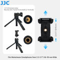 JJC Extendable Phone Tripod Mini Vlogging Tripod With Phone Clip for  Osmo   ZV-1 II ZV1 ZV-1F ZV-E10 RX100 VII. 
