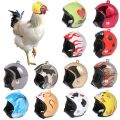 Light Accessories Pet Supplies Sun Rain Protection Hats Bird Protect Cap Pet Protective Headgear Chicken Helmet ABS Toy. 