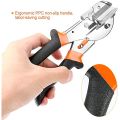 Multi Angle Miter Shear Cutter for Angular Cutting of and Trim from 45 to135 Degree Hand Tools for Cutting Soft Wood Plastic PVC. 