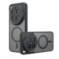 Transparent Matte Business for Magsafe Case for  X300 Pro X300 Magnetic Wireless Charging Camera Protect Shockproof Cover. 