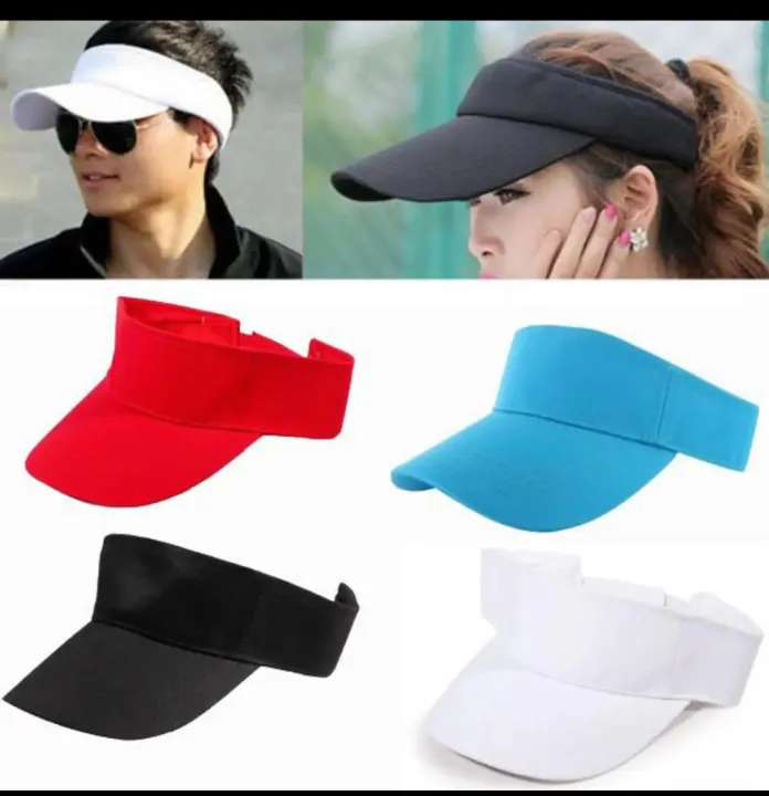 Adjustable%20Unisex%20Men%20Women%20Plain%20Sun%20Visor%20Sport%20Golf%20Tennis%20Breathable%20Cap%20Hats%20-%20Image%208