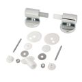 Toilet Soft Close Hinges Seat Hinge Replacement Traditional Contemporary Toilet Lid Hinges Fixing Connector Bathroom Accessories. 