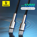 Baseus 100W USB C to USB Type C Cable For iPhone 15 Plus Promax USB C Fast Charger Cable for  Redmi Note 8 Pro  S20. 