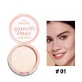 HANDAIYAN Soft Bright Powder Cake Long-lasting Moisturizing Oil Control Concealer Powder Cake Easy To Color And Not Take Off Makeup Portable Powder.