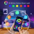 Led Lights for TV RGB Led Strip Light Bluetooth Control 5V USB Led Tape Flexible Ribbon for TV Backlight Room Decoration.