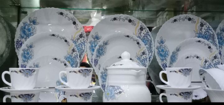 Marble Dinner Set - 72 piece