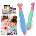 Cute Touch Screen Pen Stylus Silicon Writing Drawing Handwriting Touch Screen Pen for Kids Compatible with Tablet Phone for iPad. 