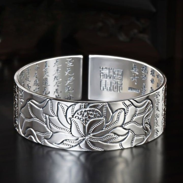 925%20Sterling%20Silver%20Bracelet%20For%20Women%20men%20Lovely%20Flower%20Chain%20Fashion%20Wedding%20Party%20Cute%20Lady%20Jewelry%20-%20Image%205