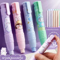 Rubber stick eraser, cartoon stick eraser, easy to use, portable, easy to remove, clean. 