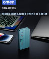 ONTEN 10 in 1 USB C Docking Station 10Gbps M.2 NVMe SATA SSD Enclosure Gigabit Ethernet 4K HDMI PD Type C Hub Multi Port A. 
