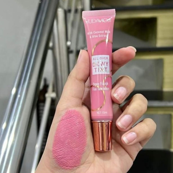 Haudamoji%20liquid%20blush%20All%20Over%20Dewy%20Tint%20Dewy%20Finish%20Liquid%20Blush%20Soft%20Cream%20Blush%20Makeup%20Multi-use%20Blush%2015ml%20(Single%20Piece)%20(Mix%20Shade)%20-%20Image%204