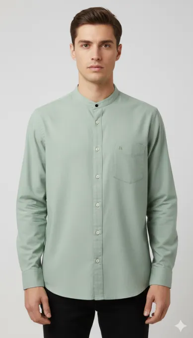 may 2019 – jcharistech Images High Quality Grahic Anationz – Linen Cotton Chinese Collar Shirt – Moss Green | Daraz.lk