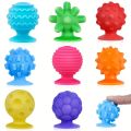 Fidget Sensory Toys with Textured Suction Cups for Autism Anxiety Relief Fidget Stress Toys Early Learning Montessori Kids Toys. 
