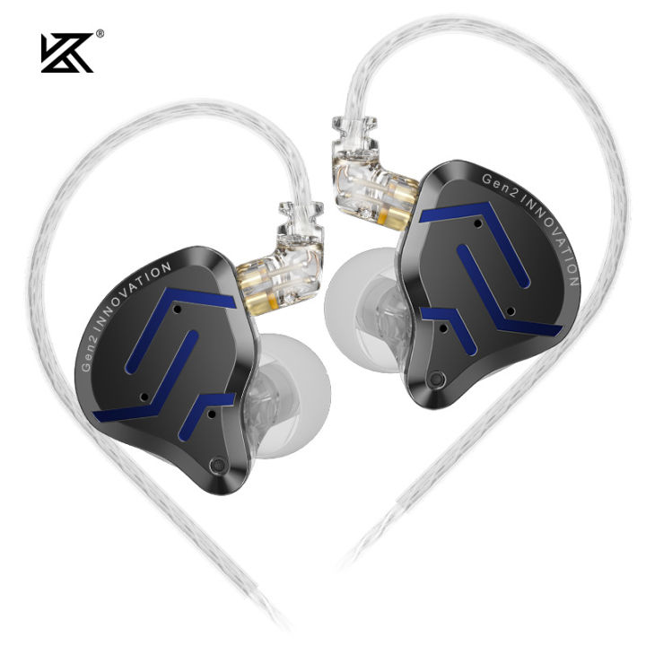 KZ ZSN Pro 2 Hybrid Drive 1BA 1DD in Ear Earphones HIFI Bass Headset Monitor Earbuds Sport Game Headphone EDX PROX ZS10PRO ZST X