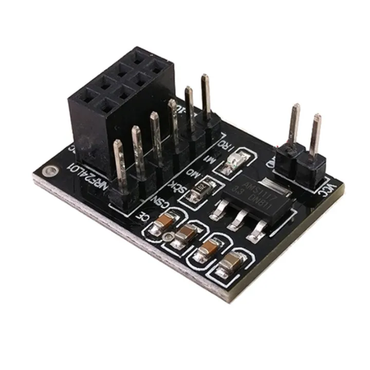 NRF24L01+%202.4G%20Wireless%20Data%20Transmission%20Module%202.4GHz%20NRF24L01%20Upgrade%20Version%20NRF24L01+PA+LNA%201000%20Meters%20for%20Arduino%20-%20Image%203