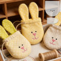 YOMDID 2pcs Easter Bunny Sewing Template DIY Storage Bag Quilting Template Handmade Storage Bag Crafting Creative Sewing Tool.