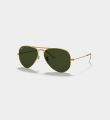 Ray-Ban Aviator sunglasses metal body frame black colour glass. 