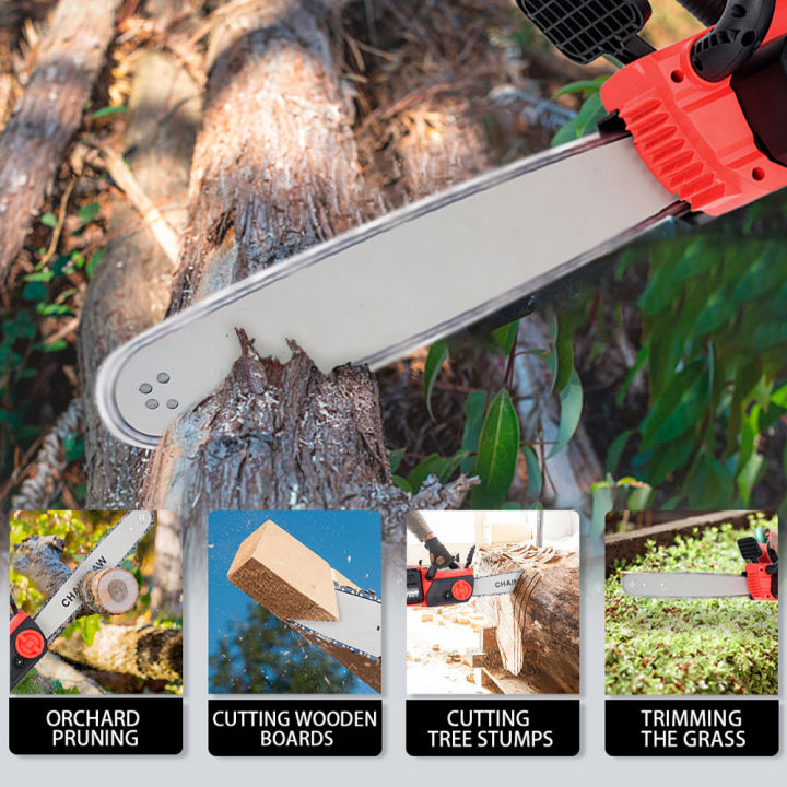 20 Inch Chainsaw Guide Bar with 2Pcs Saw Chain 0.325" Pitch 0.058" 76DL ...