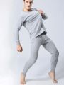 Thermal Underwear Winter Long Johns Men's Keep Warm Tops + Pants Set Thick Clothes Comfortable Thermo Underwear Sets. 