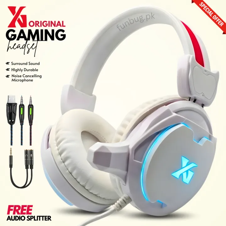 Best%20Gaming%20Headphones%20with%20Mic%20for%20PC,%20Pubg%20Mobile,%20PS4,%20Laptop%20-%20360%20Surround%20Sound%20Super%20Bass%20Over%20the%20Ear%20Wired%20Head%20Phones%20Headset%20for%20Gaming%20with%20Noise%20Cancelling%20Micophone%20-%20White%20Headphone%20-%20By%20FunBug%20-%20Image%202