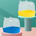 New Pet Bird Bath Box Parrot Bathing Tub Cage Accessories for Parakeet Canary Conure Birds Accessories Parrot Bath Pigeonc.