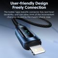 Toocki LED Display USB Cable For iPhone 14 13 12 11 Pro Max Fast Charger Charging Lightning 2.4A USB Wire Cord X XR 8 7 1m 2m. 