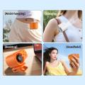 2026 Portable Cooling Car Fan USB Rechargeable Clip on Portable Desk Fans with LED Display 360 Rotation Quiet for Car Camping.