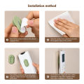 Magnetic Remote Control Bracket, Self-Adhesive Wall Mounted Storage Bracket for Remote Controls, Household Goods Storage. 