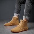 Men Wide Barefoot Shoes for Men Outdoor Trail Running Minimalist Walking Shoes Water resistant Non slip boots wear resistant.