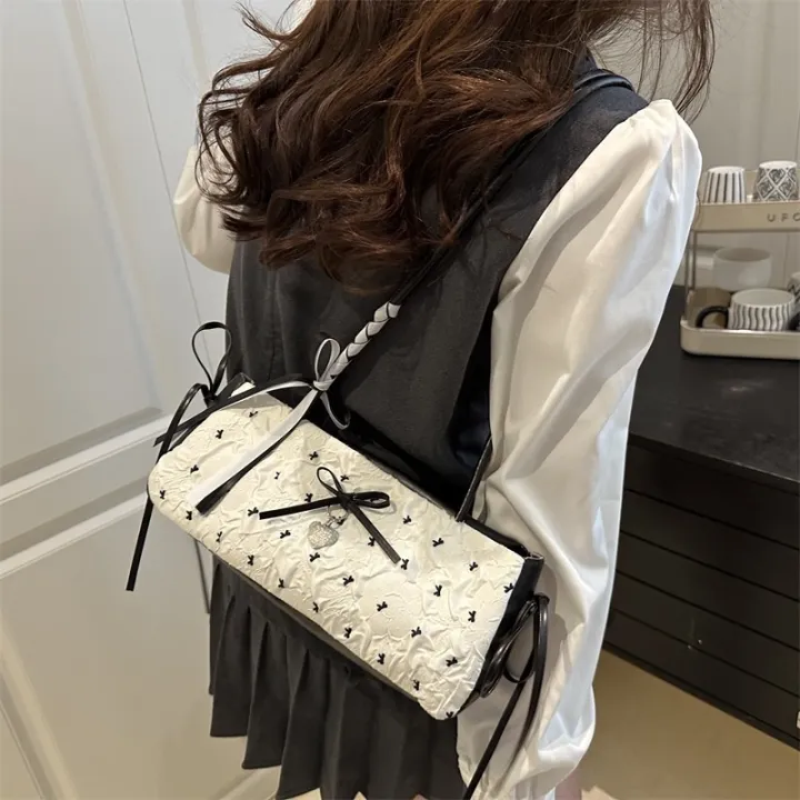 Niche%20Sweet%20Style%20Armpit%20Bag%20New%20Fashion%20Shopping%20Commuter%20Shoulder%20Bag%20Versatile%20Bow%20Handbag%20Women's%20Sale%20-%20Image%203
