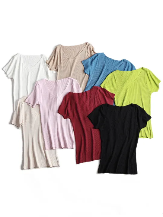 Pullover%20knitted%20Short%20Sleeve%20knitted%20Sweater%20Women%20Spring%20Summer%20Slim%20Basic%20Solid%20Casual%20Base%20Female%20knitting%20shirts%202026%20Korea%20-%20Image%202