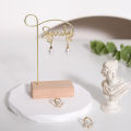 Jewelry Display Stand Bracelet Earring Necklace Storage Wood Base Rack Jewellery Organizer Holder Photo Props Home Decoration. 