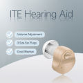 CIC Type Hearing Aid with Easy Battery Operation Personal Listen up Electronic Hearing Ear Sound Amplifier for the Elderly. 