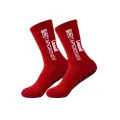 New anti slip football socks for men's outdoor sports grip football socks 39-45. 