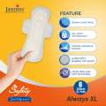 3 packs of Safety Always XL 280 MM 6 Pads/pack. 