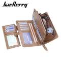 Baellerry Long Men Wallets Causal 23 Cards Holder Male Purse Zipper Large Capacity Big Brand Luxury Wallet For Men. 