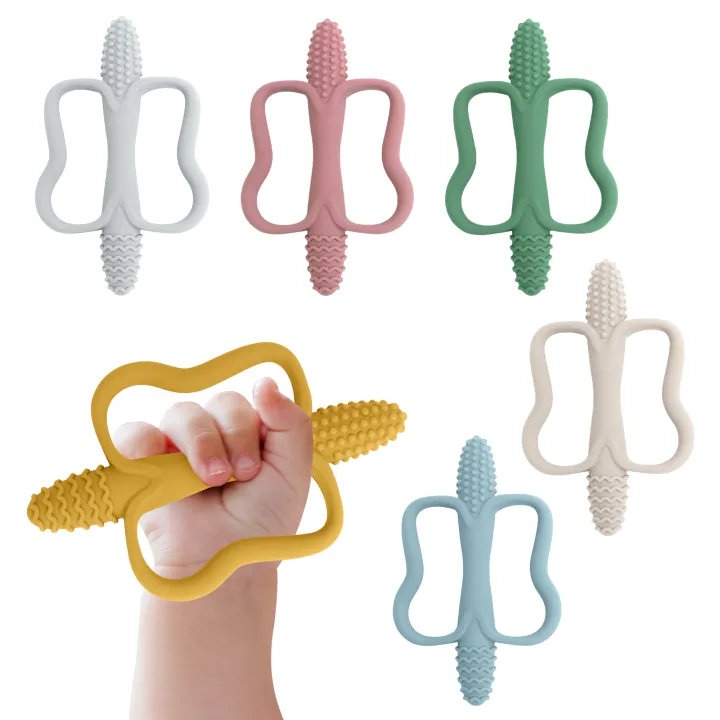 Baby%20Teething%20Toys%20with%20Easy-Grip%20Handles,%20Food-Grade%20Silicone%20Teething%20Toys,%20Suitable%20for%20Babies%200-6%20Months,%206-12%20Months%20-%20Image%202