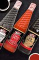 Chilli sause Soya sause vinegar trio pack 120 ml. 
