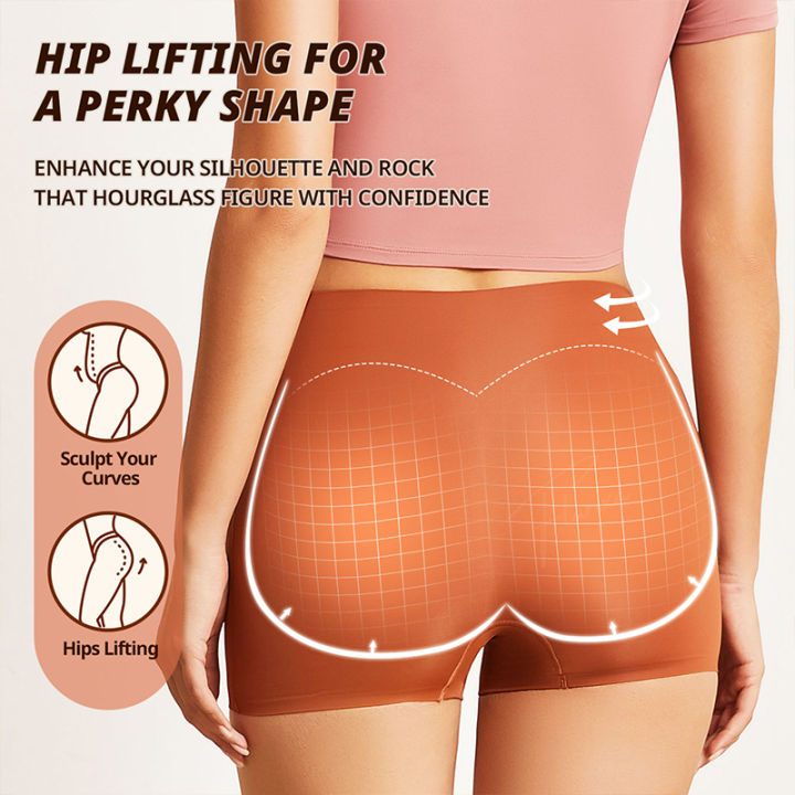 Flarixa%20Anti%20Chafing%20Slip%20Shorts%20Women%20High%20Waist%20Safety%20Panties%20Ice%20Silk%20Boyshorts%20Under%20Dress%20Seamless%20Sports%20Boxers%20Underwear%20-%20Image%204