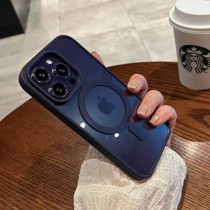 iPhone%2016,%2015,%2014,%2013,%2012,%2011%20Pro%20Max,%20MagSafe%20Case%20Transparent%20Candy%20Color%20Bumper%20Shockproof%20Back%20Cover%20-%20Image%207