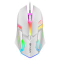 SKYLION F1 Wired 3 Keys Mouse Colorful Lighting Gaming and Office For Microsoft Windows and Apple IOS System. 