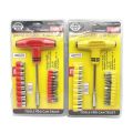 24pcs T-Handle Socket Screwdriver Set Tool Kit T Tool Batch Head Ratchet Pawl Socket / Socket & Bits. 